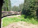 Fahrt mit der White Pass & Yukon Railroad