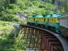 Fahrt mit der White Pass & Yukon Railroad