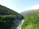 Fahrt mit der White Pass & Yukon Railroad