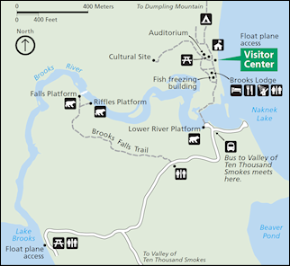 Katmai National Park - Brooks Falls Area
