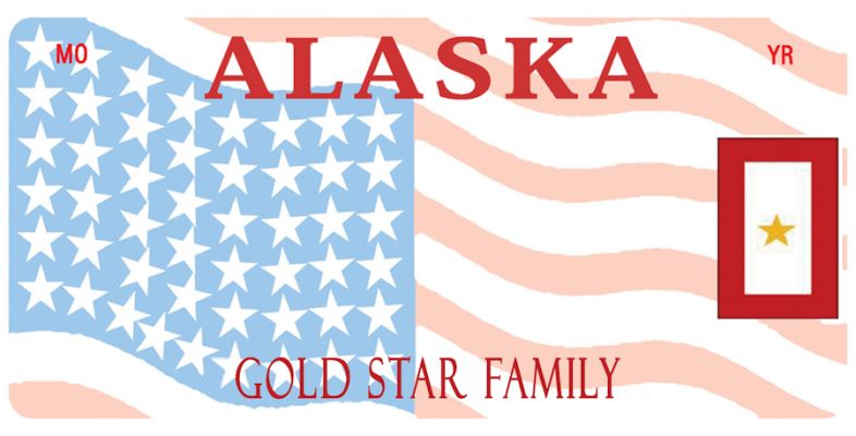 Alaska License Plate
