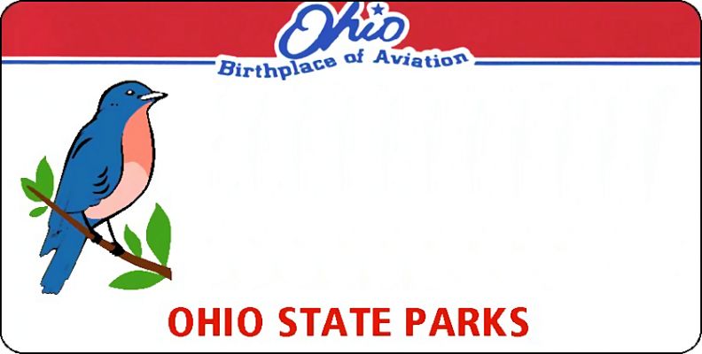 Ohio License Plate
