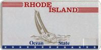 Rhode Island License Plate