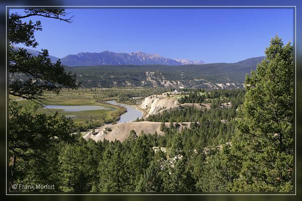 Valley Viewpoint bei Radium Hot Springs
