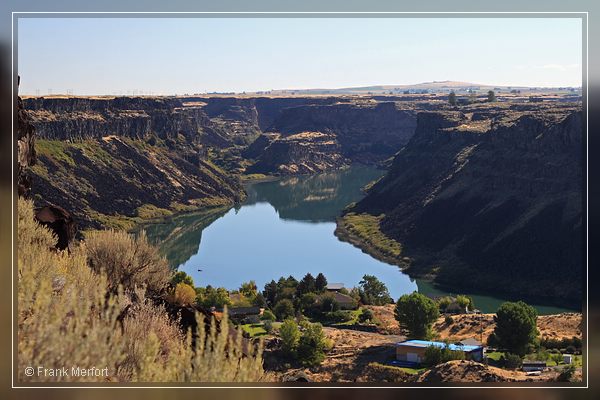 Snake River bei den Shoshone Falls
