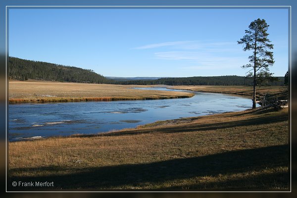 Firehole River am Fountain Flat Drive 
