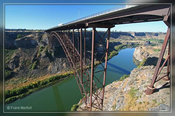 Perrine Bridge über den Snake River
