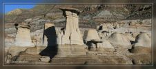 Hoodoos in der Nähe von Drumheller