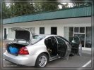 Vor unserem Motel in Princeton