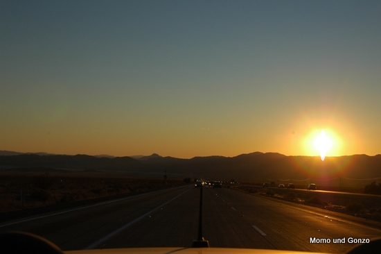 Sunset on I15
