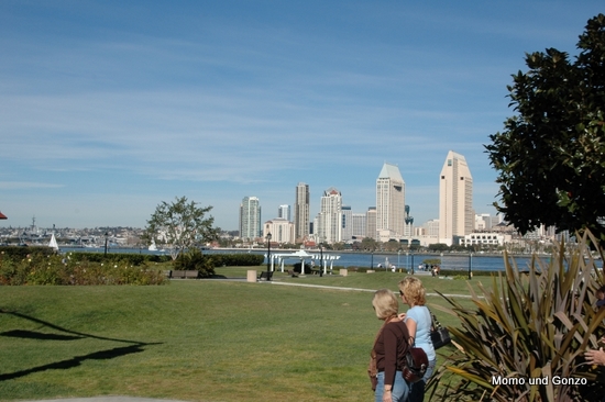 Coronado - Blick auf San Diego
