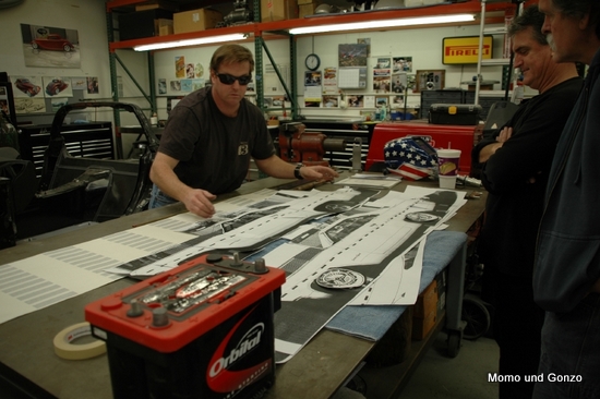 Foose bei der Arbeit
