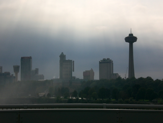 Erster Blick auf Niagara
