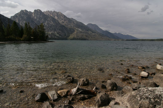 Am Jenny Lake
