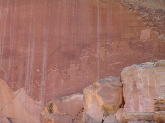 Petroglyphs im Capitol Reef N.P.
