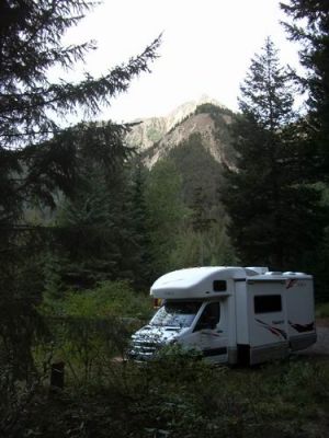 Forestry CG. am Cayoosh Creek
