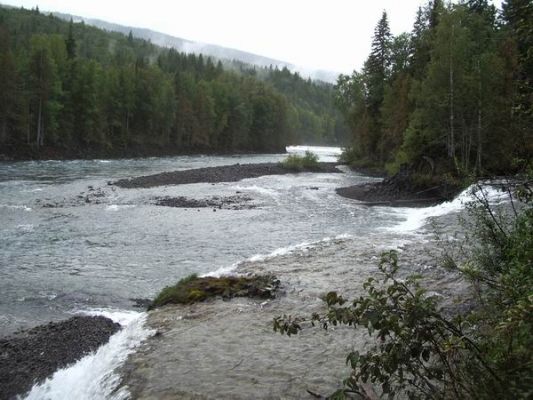 Abfluß des Clearwater Lake´s

