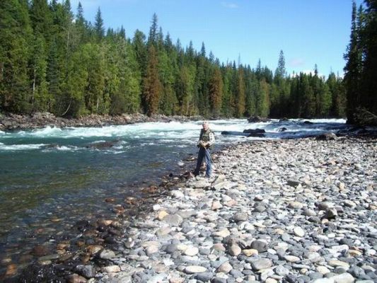 Am Clearwater River
