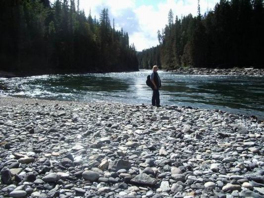 Am Clearwater River
