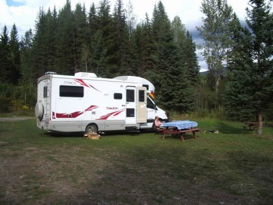 Privater CG im Wells Gray Prov. Park
