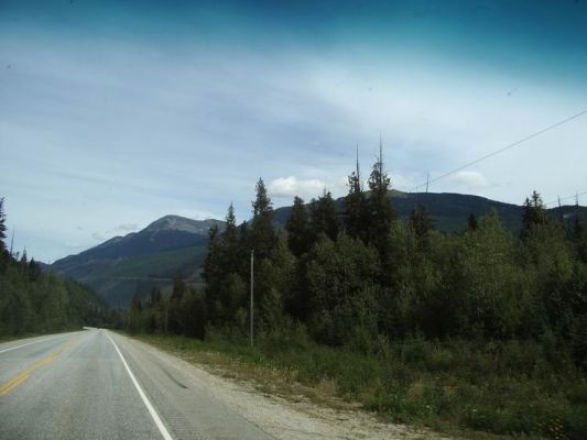 Und weider geradeaus nach Valemount
