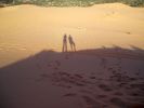 Schattenspiele in den Coral Pink Sand Dunes