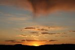 Sonnenuntergang am Viewpoint des Delicate Arch
