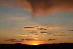 Sonnenuntergang am Viewpoint des Delicate Arch