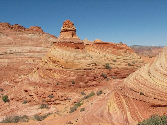 Coyote Buttes North
aufgenommen nahe von The Wave
Schlüsselwörter: Coyote Buttes North Arizona Wave Südwest