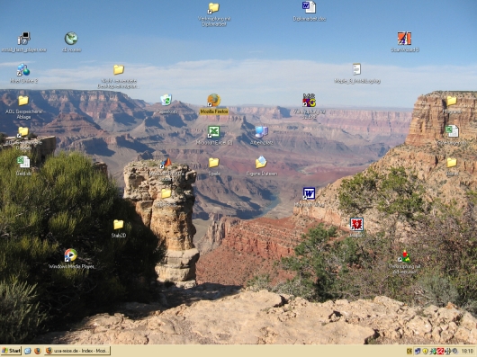 Desktop daheim
