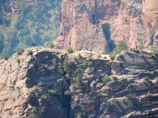 Blick auf Angels Landing
