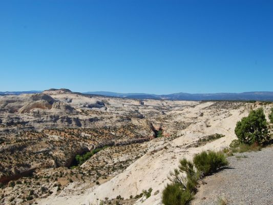 Calf Creek
Blick in den Calf Creek von der 12 
