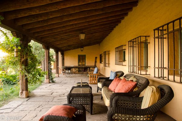 Veranda im La Posada
