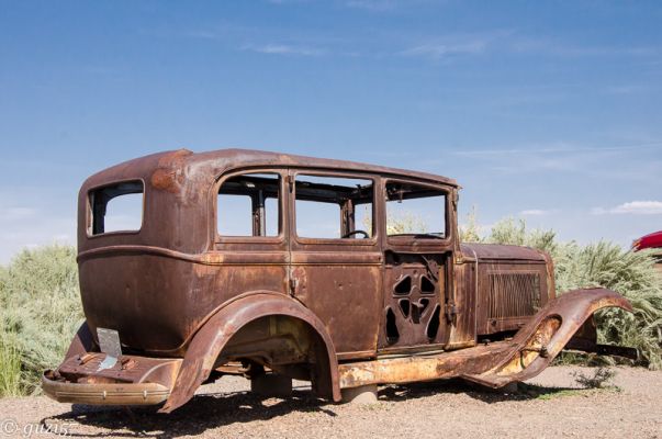 Route 66 Denkmal
