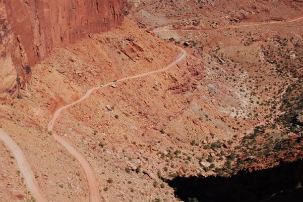 Switch Backs Shafer Trail
