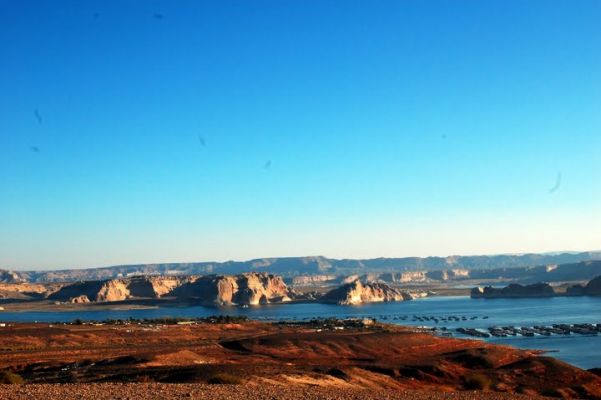 Lake Powell mit Wahweap Marina
