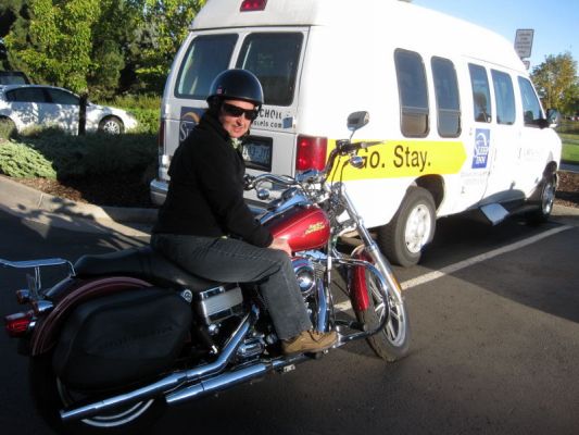 Ich auf der Low Rider
Schlüsselwörter: Harleyride