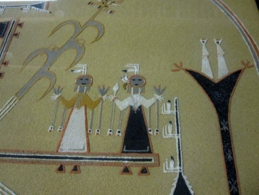 Navajo Sandpainting

