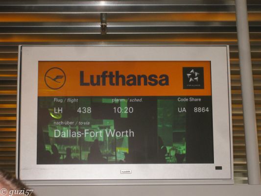 Fluganzeige
LH Flug 
