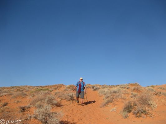 Herbert auf dem Trail
