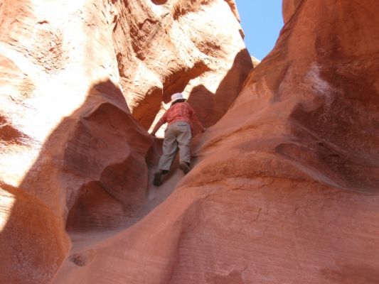 Peek a Poo
Einstieg in den Peek a Poo Slot Canyon
