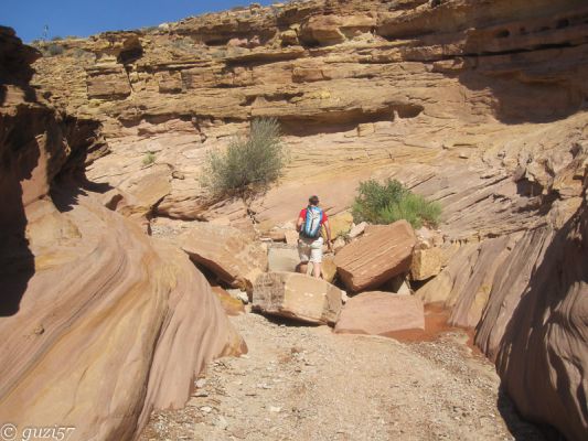 Gudrun im Slotcanyon
