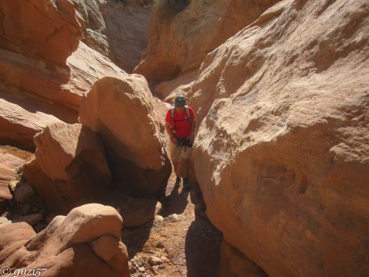 Gudrun im Slotcanyon
