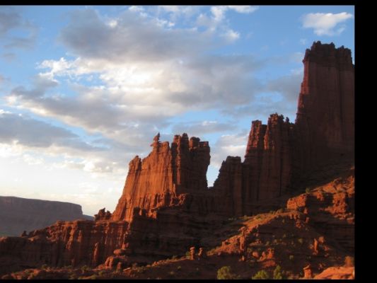 Fisher Towers Sunset
