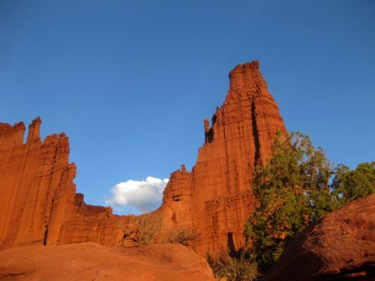 Fisher Towers Sunset
