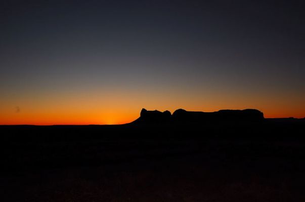 Train Rock Sunrise
