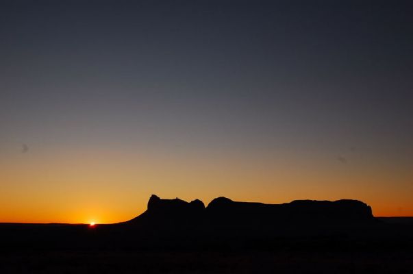 Train Rock Sunrise
