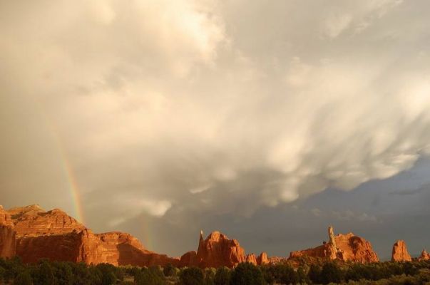 Thunderstorm over Kodachrome

