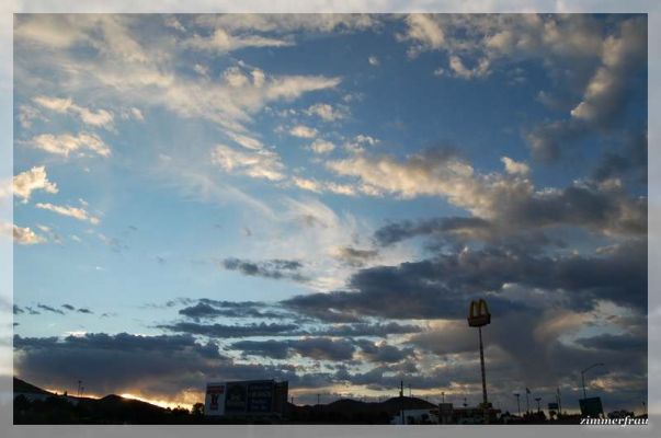 Sunrise über Tonopah

