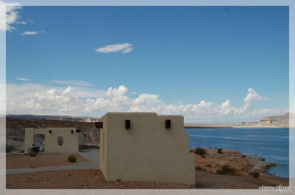 Restrooms am Lake Powell
